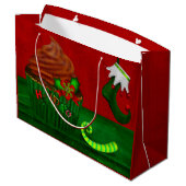 ホリデーカップケーキウィムジーワイドのみ ラージペーパーバッグ (裏面アングル)