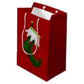 ホリデーカップケーキウィムゼミディアムオンリー ミディアムペーパーバッグ (裏面アングル)