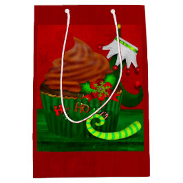 ホリデーカップケーキウィムゼミディアムオンリー ミディアムペーパーバッグ