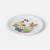 ホリデーカップケーキ ペーパープレート (アングル)