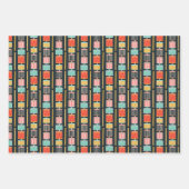 ホリデーカラフルくるみ割り ラッピングペーパーシート (正面2)