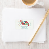 ホリデーカラフルブメリーライト ラベル (インサイチュ)