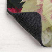 ホリデーカラフルポインセティアスフローラ マウスパッド (コーナー)