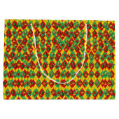 ホリデーカラーズクリスマス ラージペーパーバッグ (裏面)