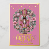 ホリデーカードの箔押し 箔シーズンカード (正面)