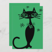 ホリデーカードまたは招待状 (正面/裏面)