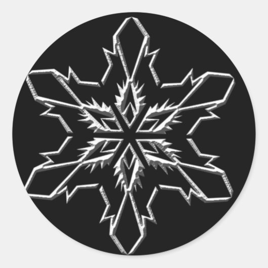 ホリデーカードシール ラウンドシール (正面)