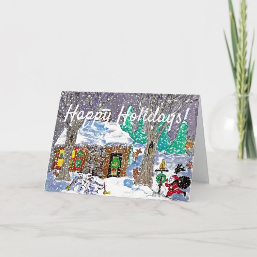 ホリデーカードバイデニープレシーフォールビーレーン シーズンカード (正面)