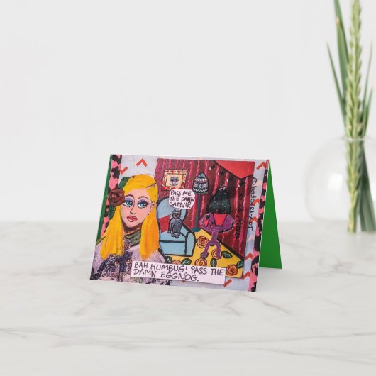 ホリデーカードバフンバグ シーズンカード (正面)