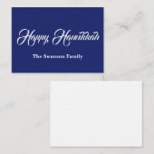 ホリデーカードフラットカード ノートカード (正面/裏面)