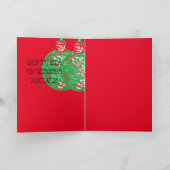 ホリデーカードブオンナターレメリークリスマスイタリアン シーズンカード (内部)