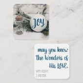 ホリデーカードメイヨー疑問に思·オブ·ラブ ノートカード (正面/裏面)