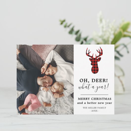 ホリデーカード付きの年鹿って何？ 招待状 (スタンド正面)