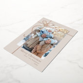 ホリデーカード箔押し 箔シーズンカード (回転した状態)