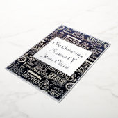 ホリデーカード箔 箔シーズンカード (回転した状態)