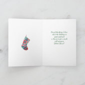 ホリデーカード (内部)