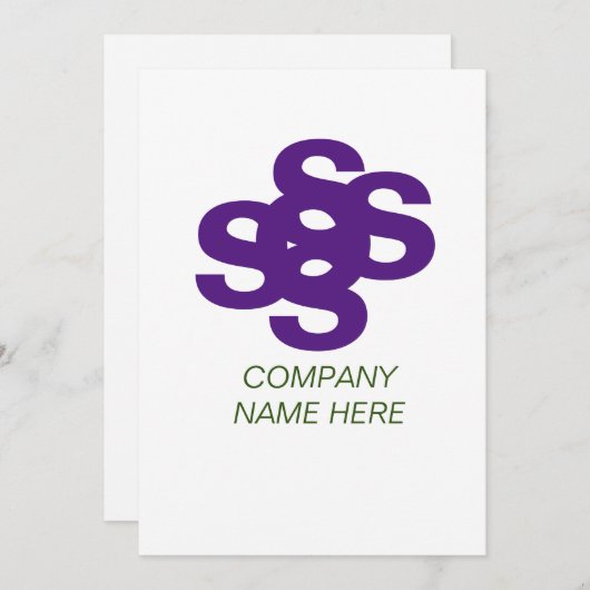 ホリデーカード (正面/裏面)