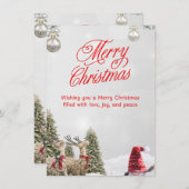 ホリデーカード (正面/裏面)