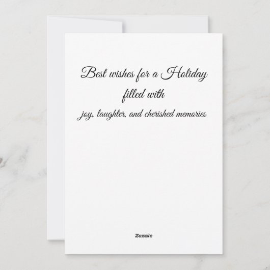 ホリデーカード (裏面)