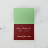 ホリデーカード (内部)