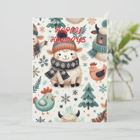 ホリデーカード (スタンド正面)