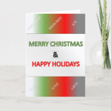 ホリデーカード