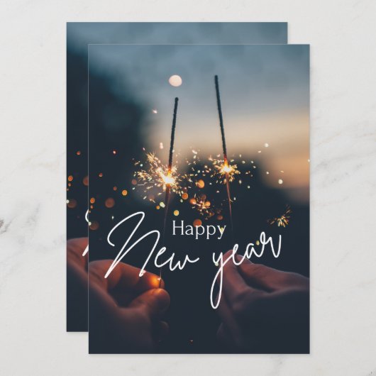 ホリデーカード (正面/裏面)