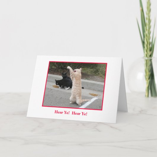 ホリデーカード (正面)