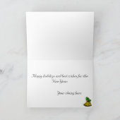 ホリデーカード (内部)