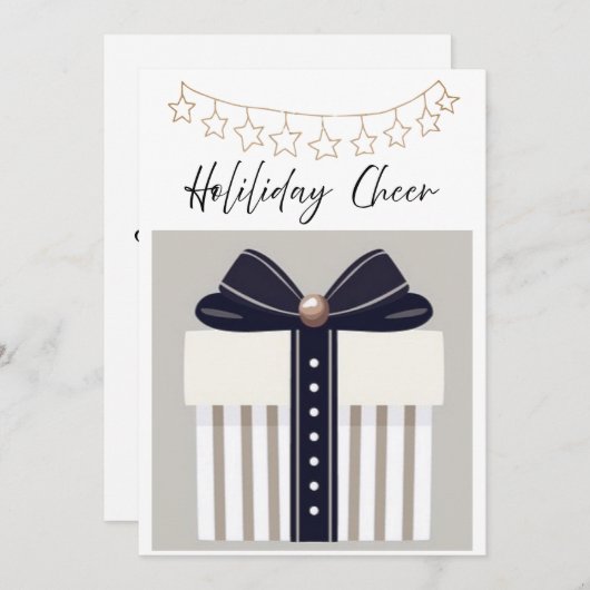 ホリデーカード (正面/裏面)