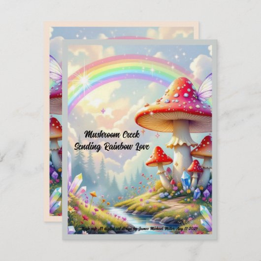 ホリデーカード (正面/裏面)