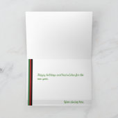 ホリデーカード (内部)