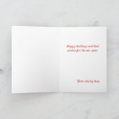 ホリデーカード (内部)