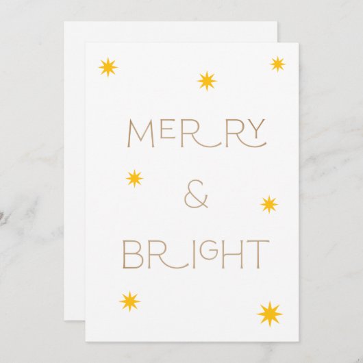 ホリデーカード (正面/裏面)