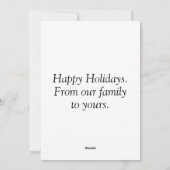 ホリデーカード (裏面)