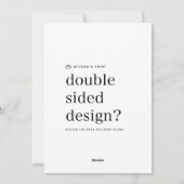 ホリデーカード | あなただけのデザインをアップロードするクリスマスカード (裏面)