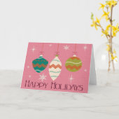 ホリデーカード カード (黄色い花)