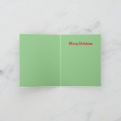 ホリデーカード：クリスマスツリーの愛 シーズンカード (内部)