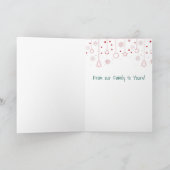 ホリデーカード コージーフォックス (内部)