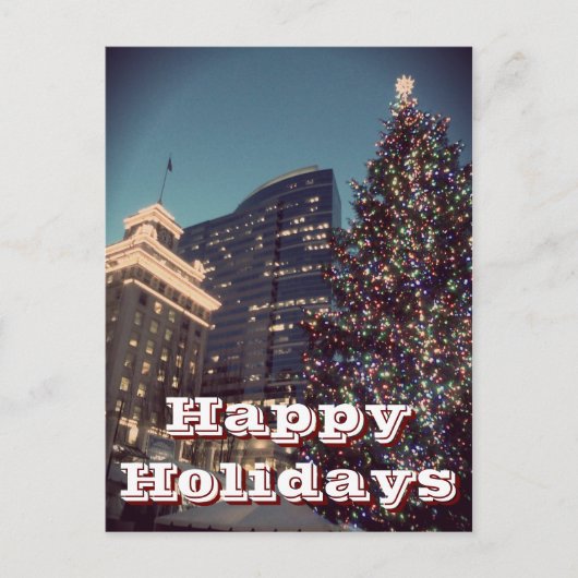 ホリデーカード シーズンポストカード (正面)