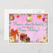 ホリデーカード シーズンポストカード (正面/裏面)