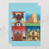 ホリデーカード：ニューメキシコの聖地 シーズンカード (正面/裏面)