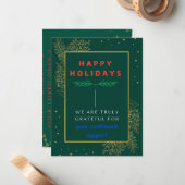 ホリデーカード ノートカード (正面/裏面インサイチュ)