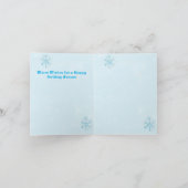 ホリデーカード：メリークリスマス&ハッピーニューイヤー シーズンカード (内部)