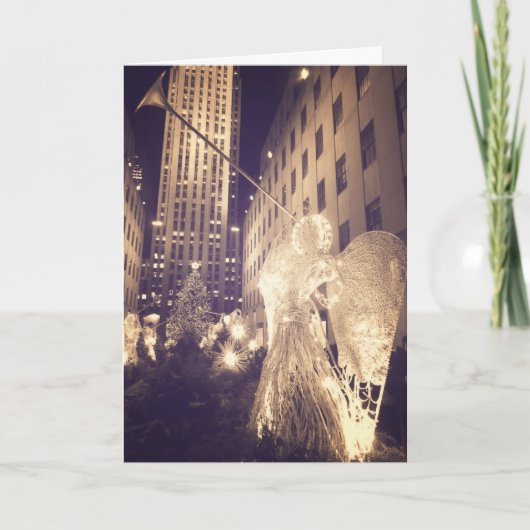 ホリデーカード – ロックフェラーセンター – NYC (正面)