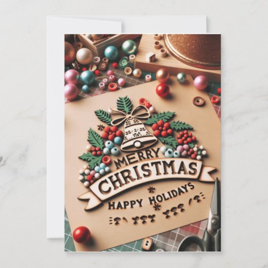 ホリデーカード 招待状 (正面)