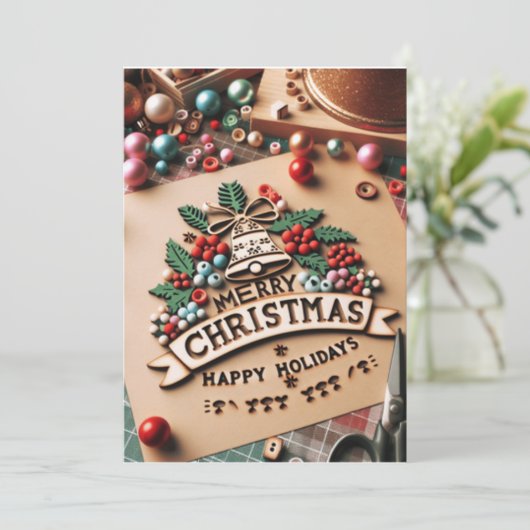 ホリデーカード 招待状 (スタンド正面)