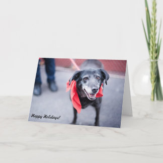 ホリデーカード"暖かい休日望みます"は シーズンカード