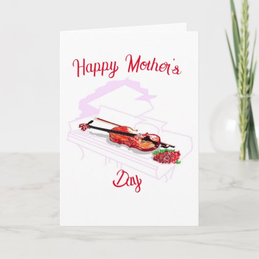 ホリデーカード : 母の日 (正面)