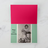 ホリデーカード – 私はワインの大きなオルボックスが必要 (内部)